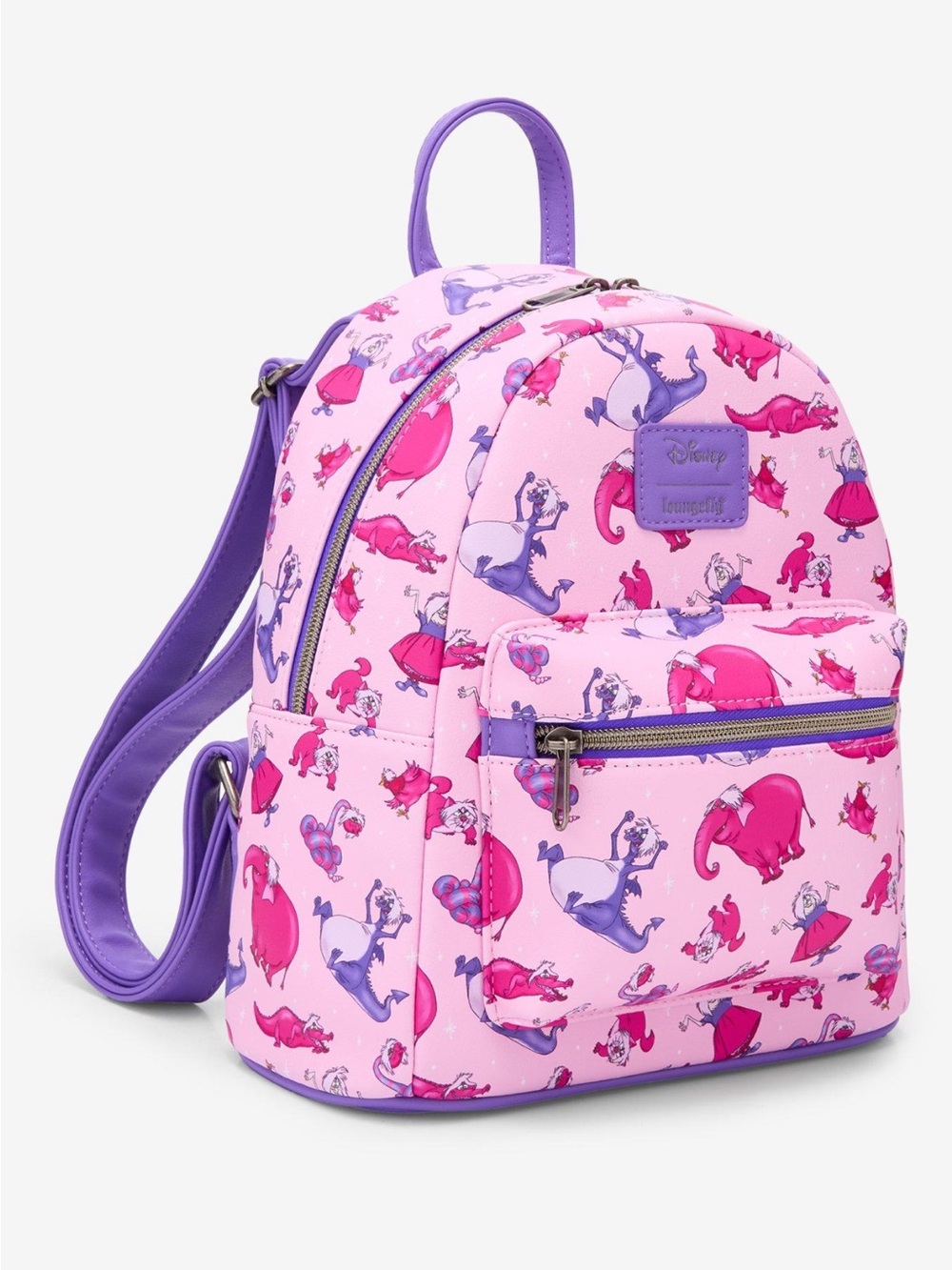 Disney Loungefly the sword in the stone madam mim mini backpack - Picture 2 of 6